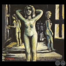 CARCEL DE MUJERES, c.1965 - Obra de IGNACIO NÚÑEZ SOLER